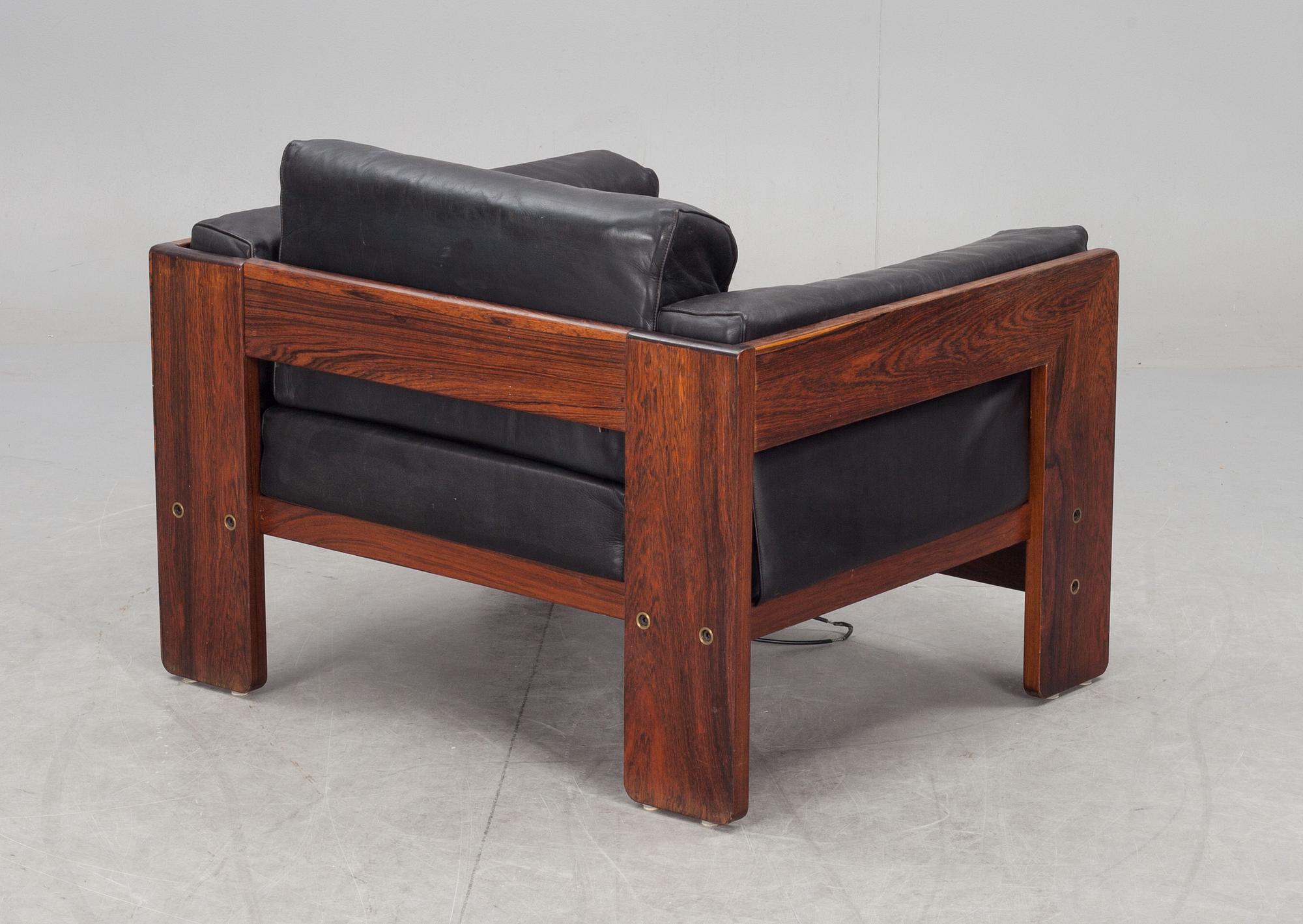 SOFFGRUPP, 3 delar. "Bastiano" av Afra och Tobia Scarpa, Knoll International, Haimi. 1960-tal.