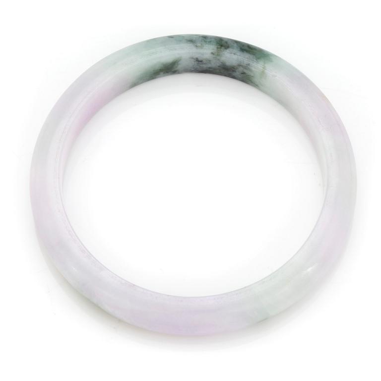 A jadite bangle.