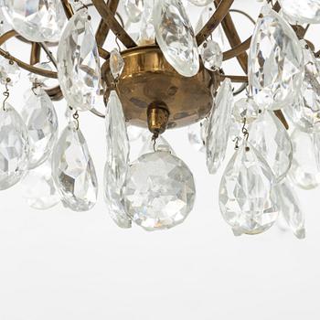 A baroque-style chandelier, first half of the 20th century.