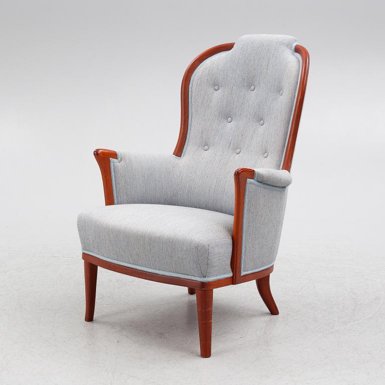 Carl Malmsten, armchair "Vår Fru", OH Sjögren, late 20th century.