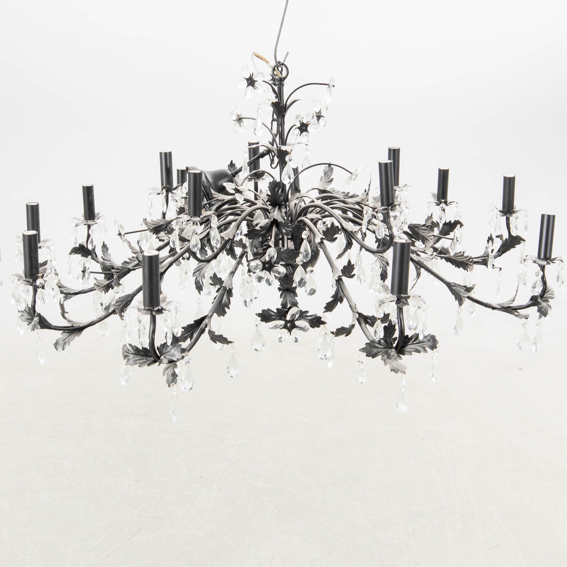 Ceiling lamp Rococo style modern manufacture.