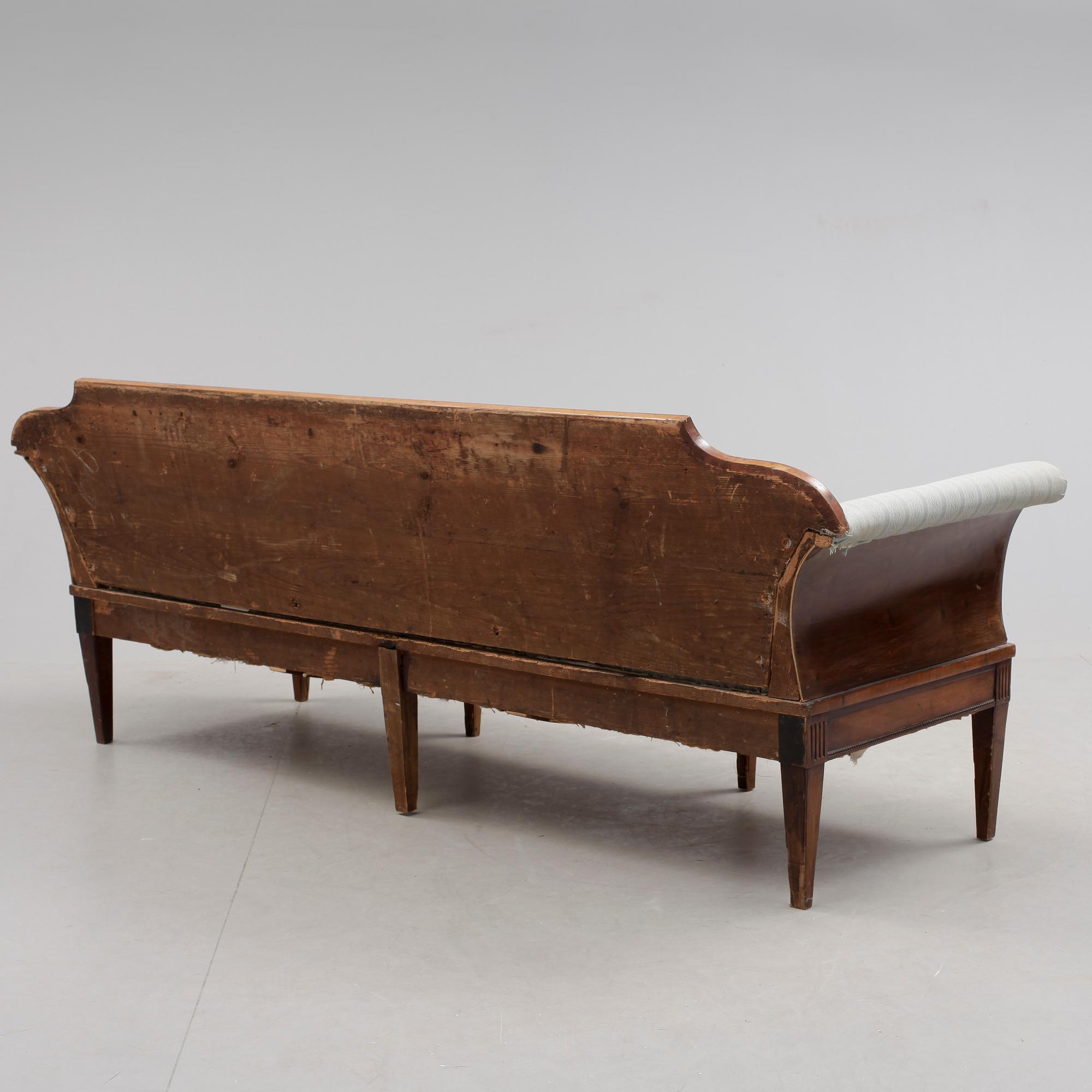 SOFFA, sengustaviansk, 1800-talets början.