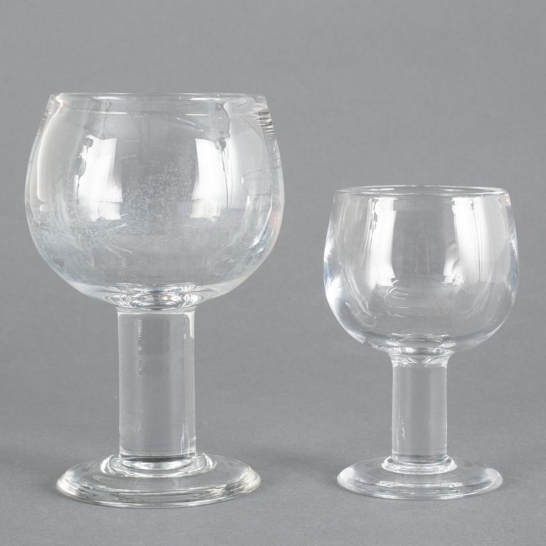 Erik Höglund, glass, 12 + 12, "Fars glas", Boda, second half of the 20th century.