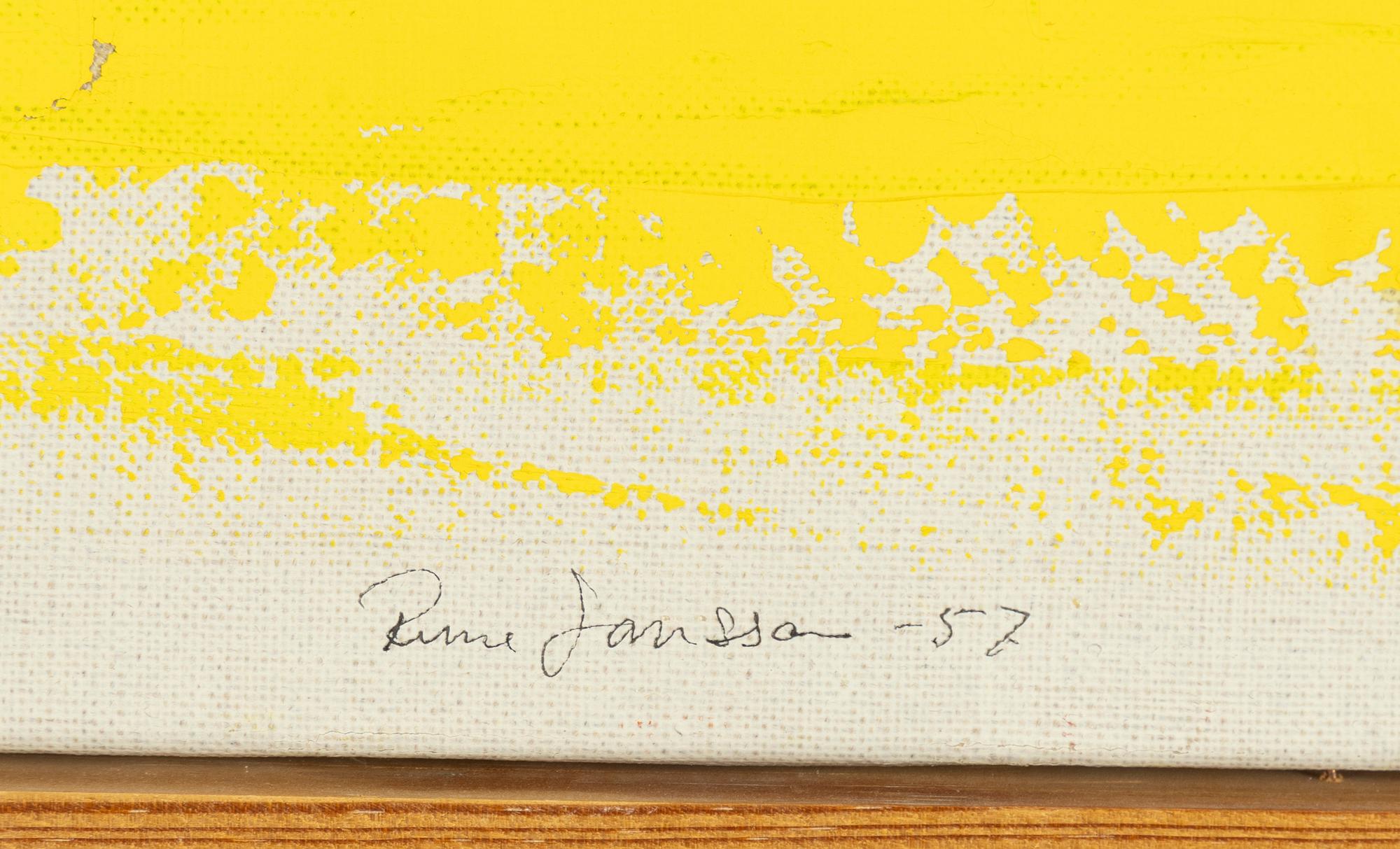 Rune Jansson, "Virvlar intill rödhet".