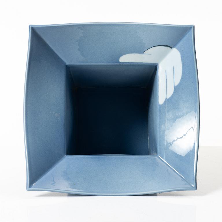 Inger Persson, A porcalein vase, Rörstrand, Sweden.