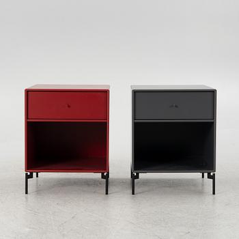 Peter J Lassen, bedside tables, 1 + 1, "Dream", Montana, Denmark, contemporary.