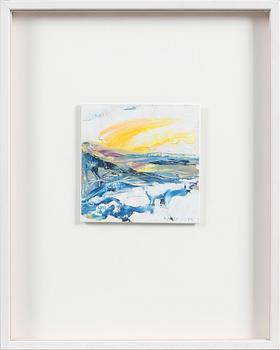 BENGT OLSON, olja på pannå, signerad.