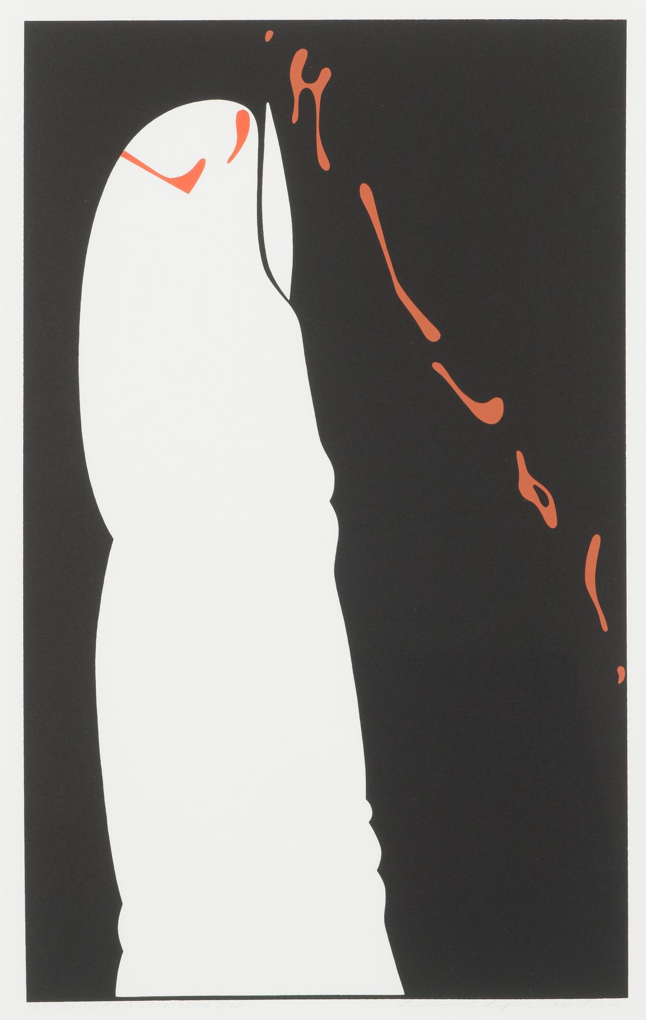Leonhard Lapin, "Veritsev sõrm I A",