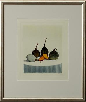 ESA RIIPPA, färgetsning, sign. och dat. -01.