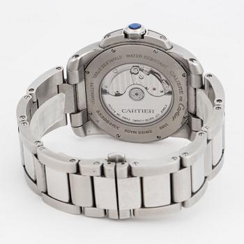 CARTIER, Calibre de Cartier, wristwatch, 42 mm,