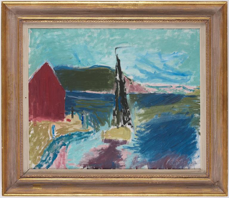 Ragnar Sandberg, "Slussen, Orust".