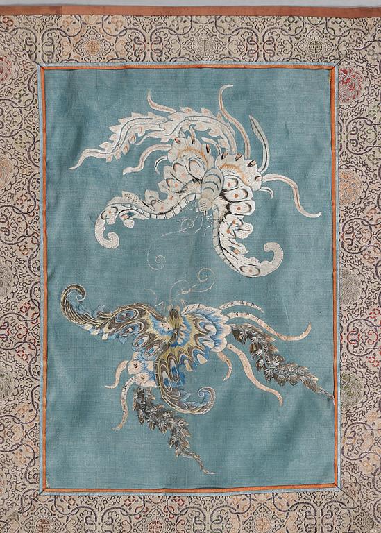 PARTI TEXTILIER, 6 st, Kina, tidigt 1900-tal.