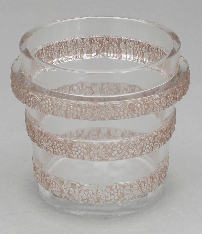 VINKYLARE, glas, Lalique, Frankrike, 1900-tal.