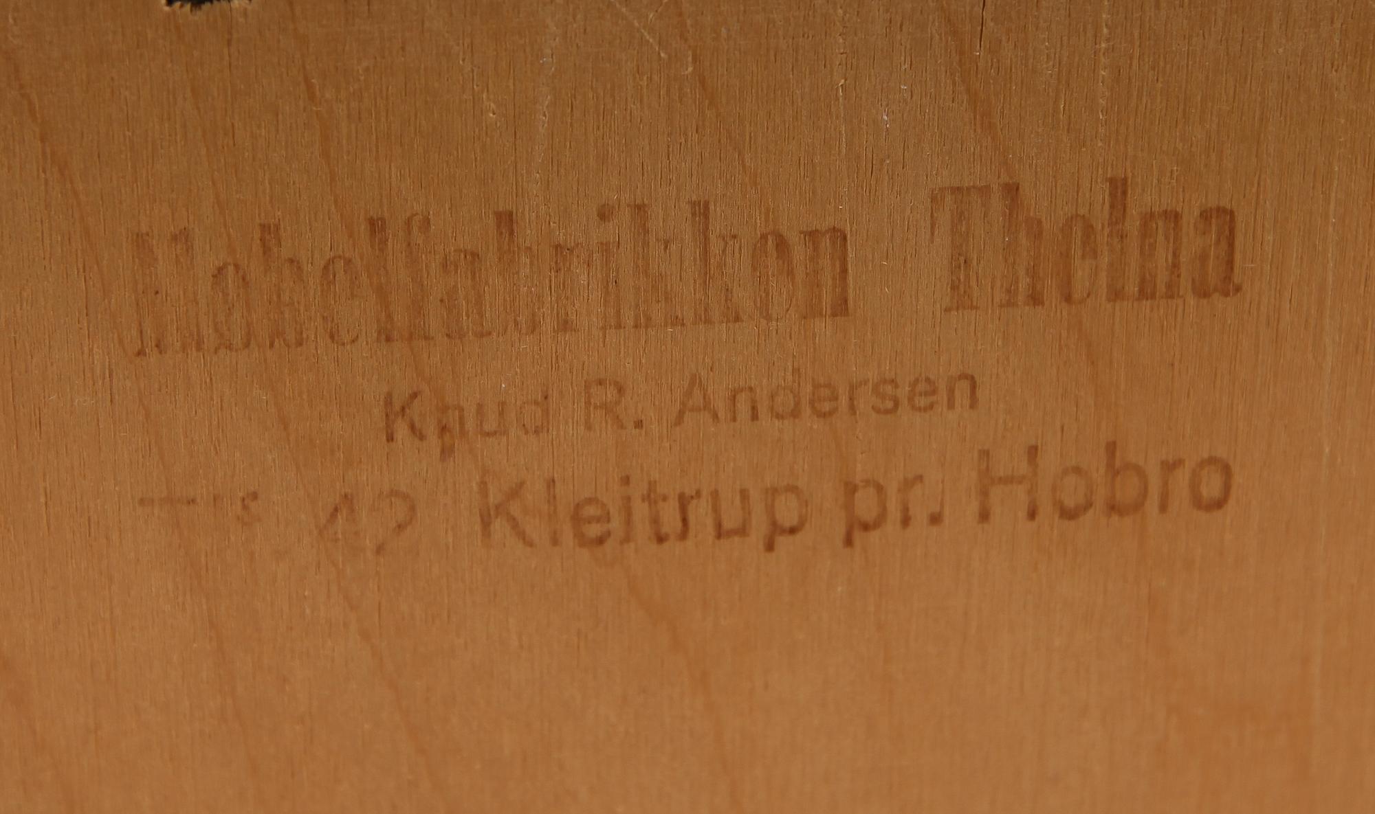 SIDEBOARD, Danmark, 1900-talets andra hälft.