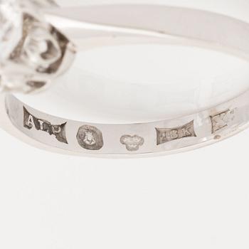 Brilliant cut diamond ring, 1,55 ct.