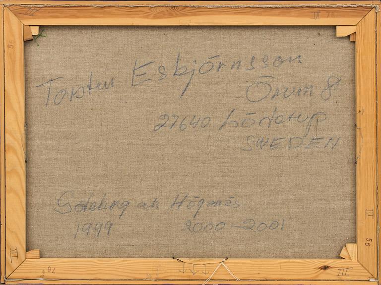 TORSTEN ESBJÖRNSSON, oil on canvas, signed,