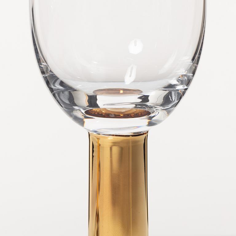 Gunnar Cyrén, a 36-piece glass service, 'Nobel', Orrefors.