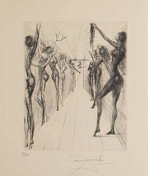 Salvador Dalí, "Corridor de Kathmandou", From Hippies.