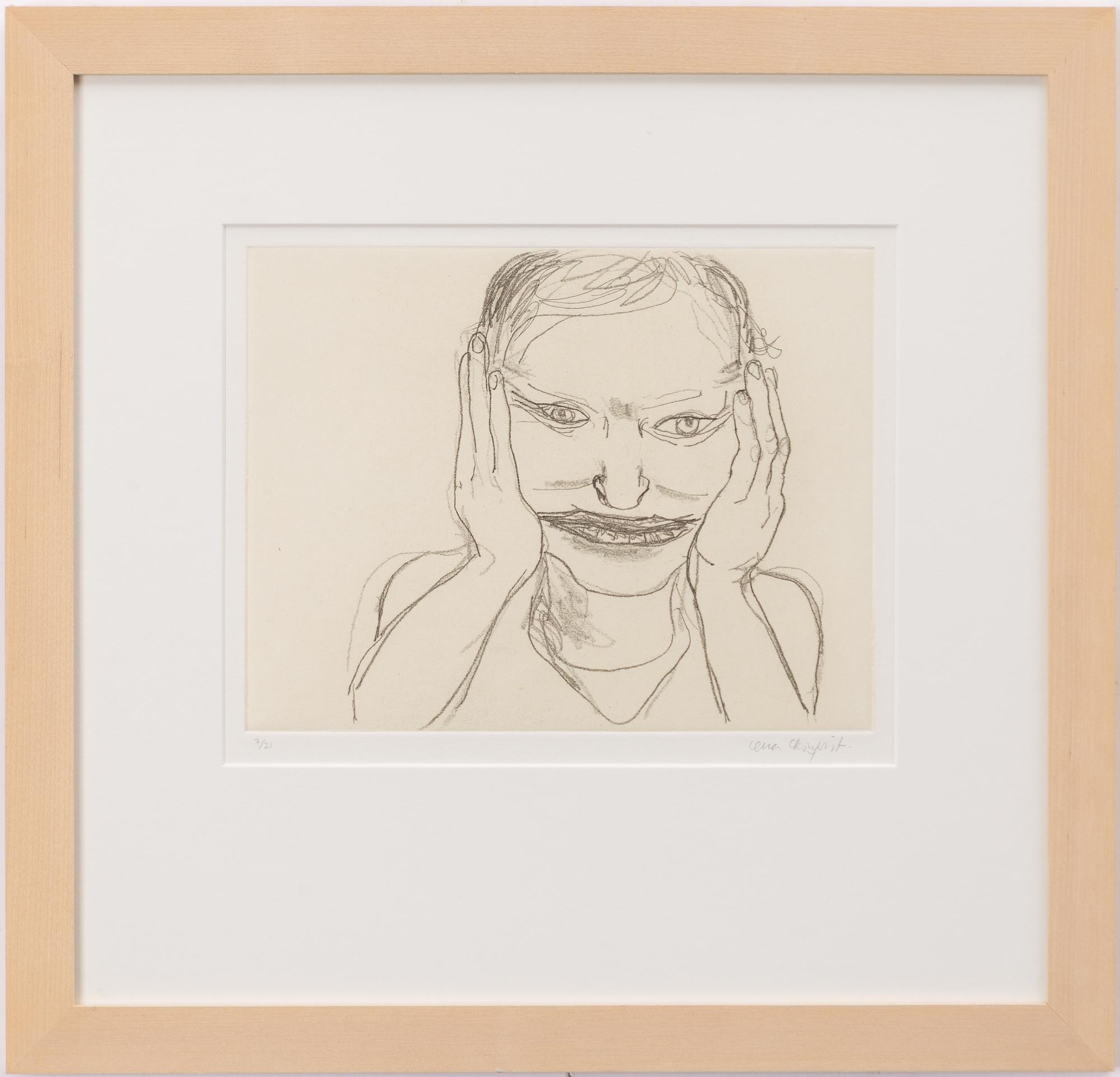Lena Cronqvist, “Faces IV”.