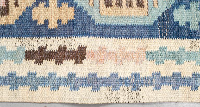 Märta Måås-Fjetterström, a carpet, "Dukater", flat weave ca 298,5 x 231,5-233,5 cm, signed AB MMF.