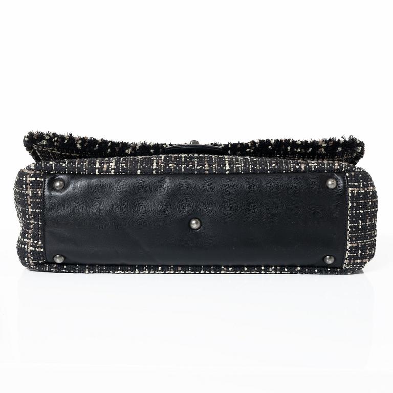 Chanel, väska, "Tweed Carry On Flap Bag", 2016-17.