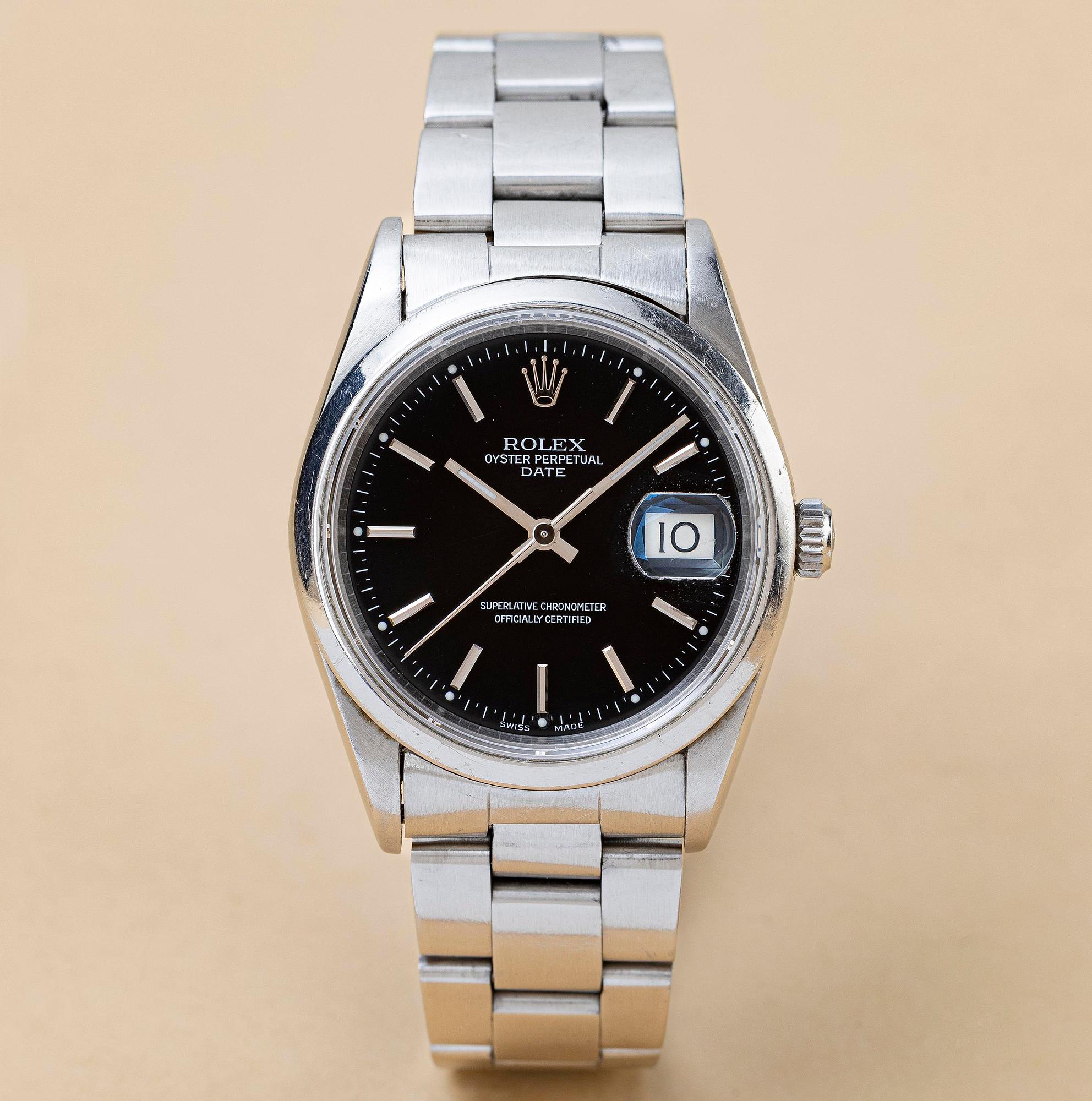 Rolex, Date, ca 1991.