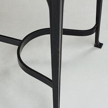 Folke Bensow, a cast iron table "Trädgårdsmöbeln Näfverqvarns n:r 10" by Näfveqvarns Bruk.