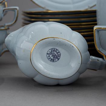 TESERVIS, "Grand", 24 delar, flintgods, Arthur Percy, Gefle porslinsfabrik, 1940-50-talet.