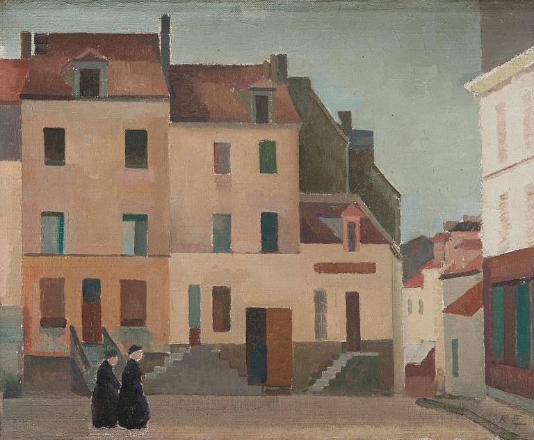 Ragnar Ekelund, Town view.