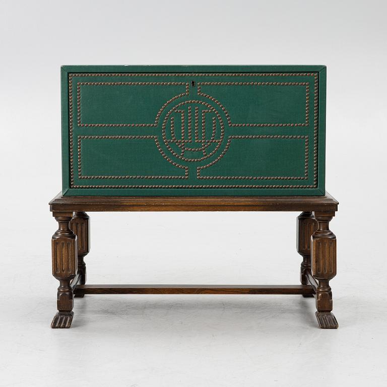 Otto Schulz, a casket, Boet, Gothenburg, first half of the 20th century.