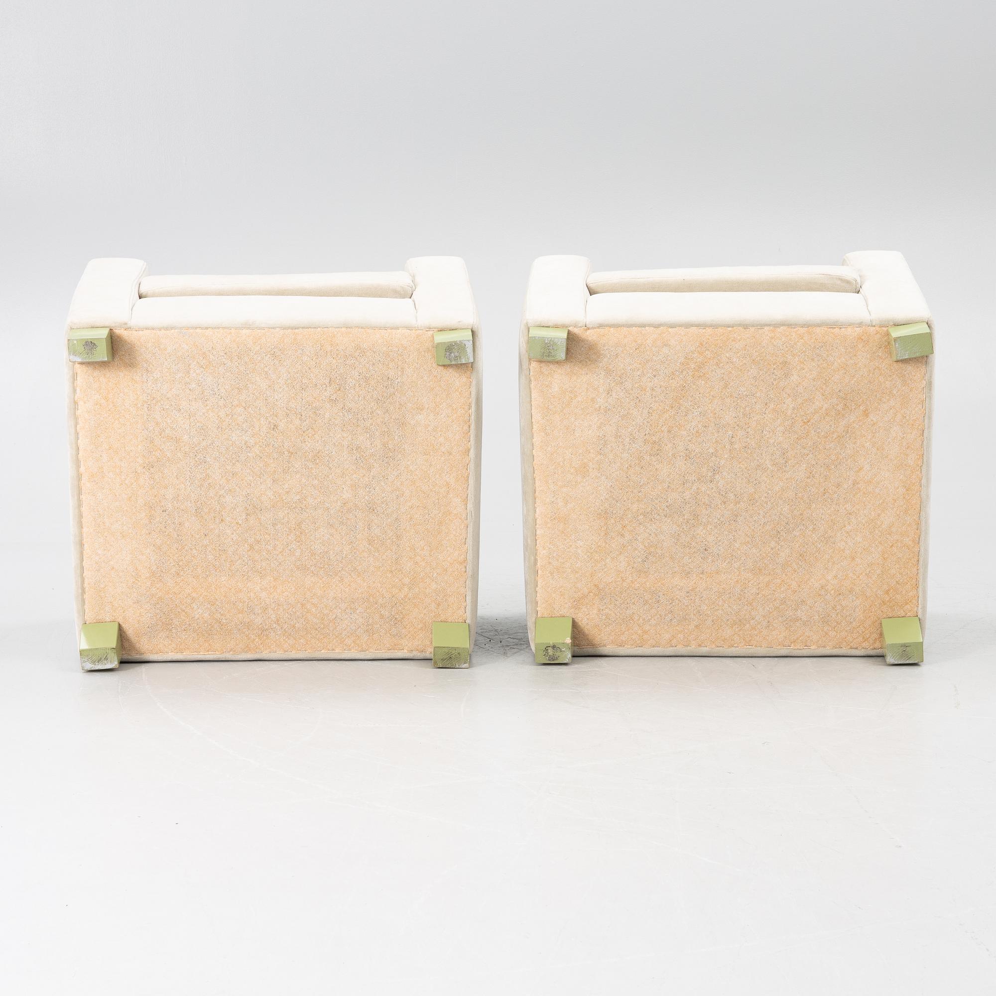 A pair of 'Caspian Club Chairs' by RIJD, contemporary.