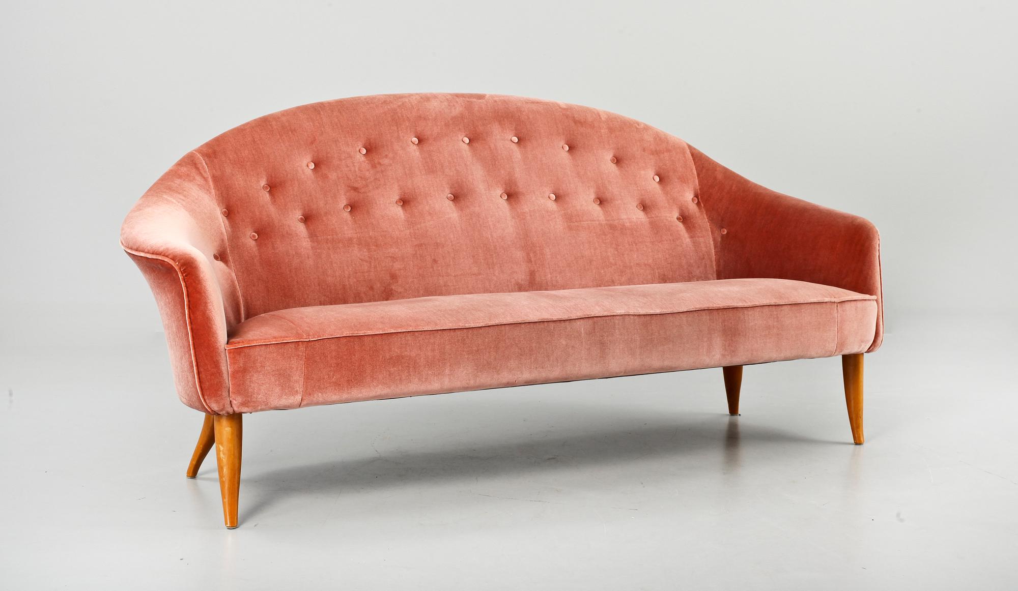 SOFFA, "Lilla paradiset", Kerstin Hörlin-Holmquist, ur NK:s Triva serie "Paradiset", formgiven 1958.