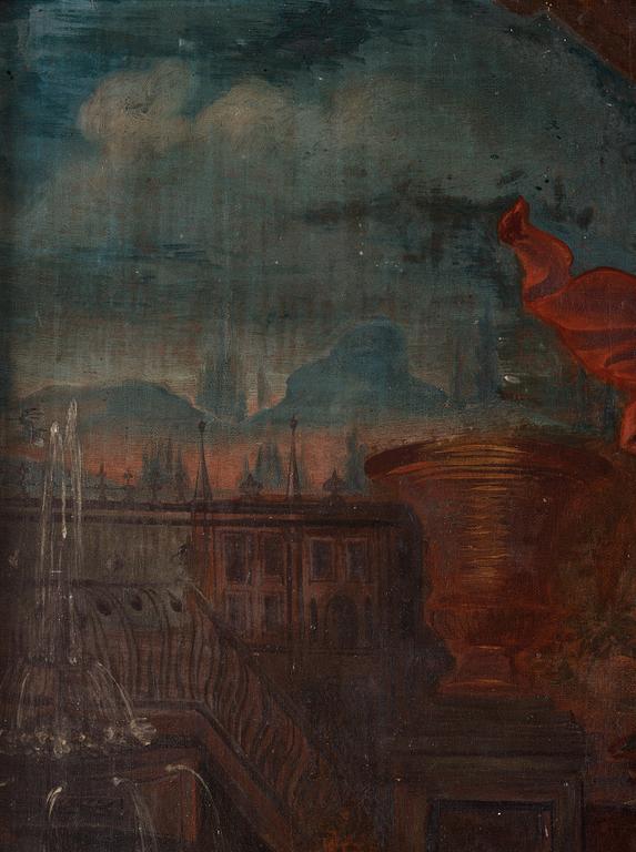 Abraham Brueghel, hans krets, Allegori över sommaren.