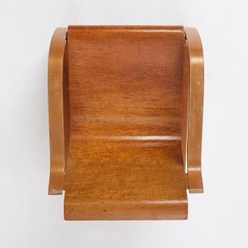 Alvar Aalto, a model 31 burled birch armchair, produced by O.y Huonekalu-ja Rakennustyötehdas, Finland or Aalto Design Hedemora.