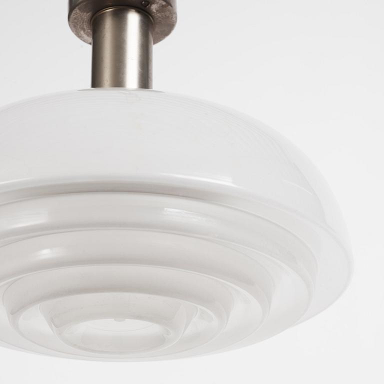 Harald Notini, a pair of ceiling lamps, model "11321", Arvid Böhlmarks Lampfabrik, 1940s.