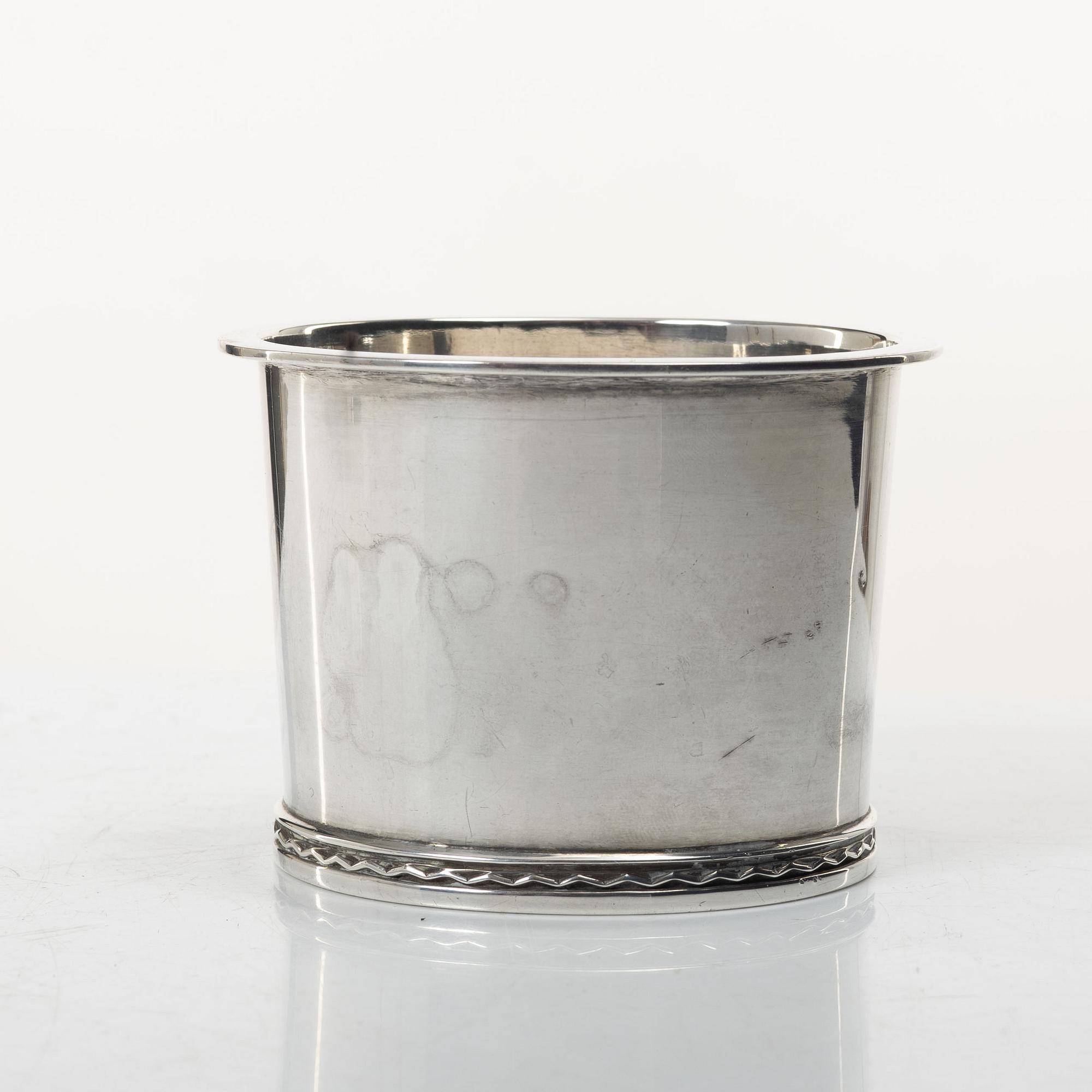 Eric Råström, Two silver bowls, Stockholm, 1968–69.