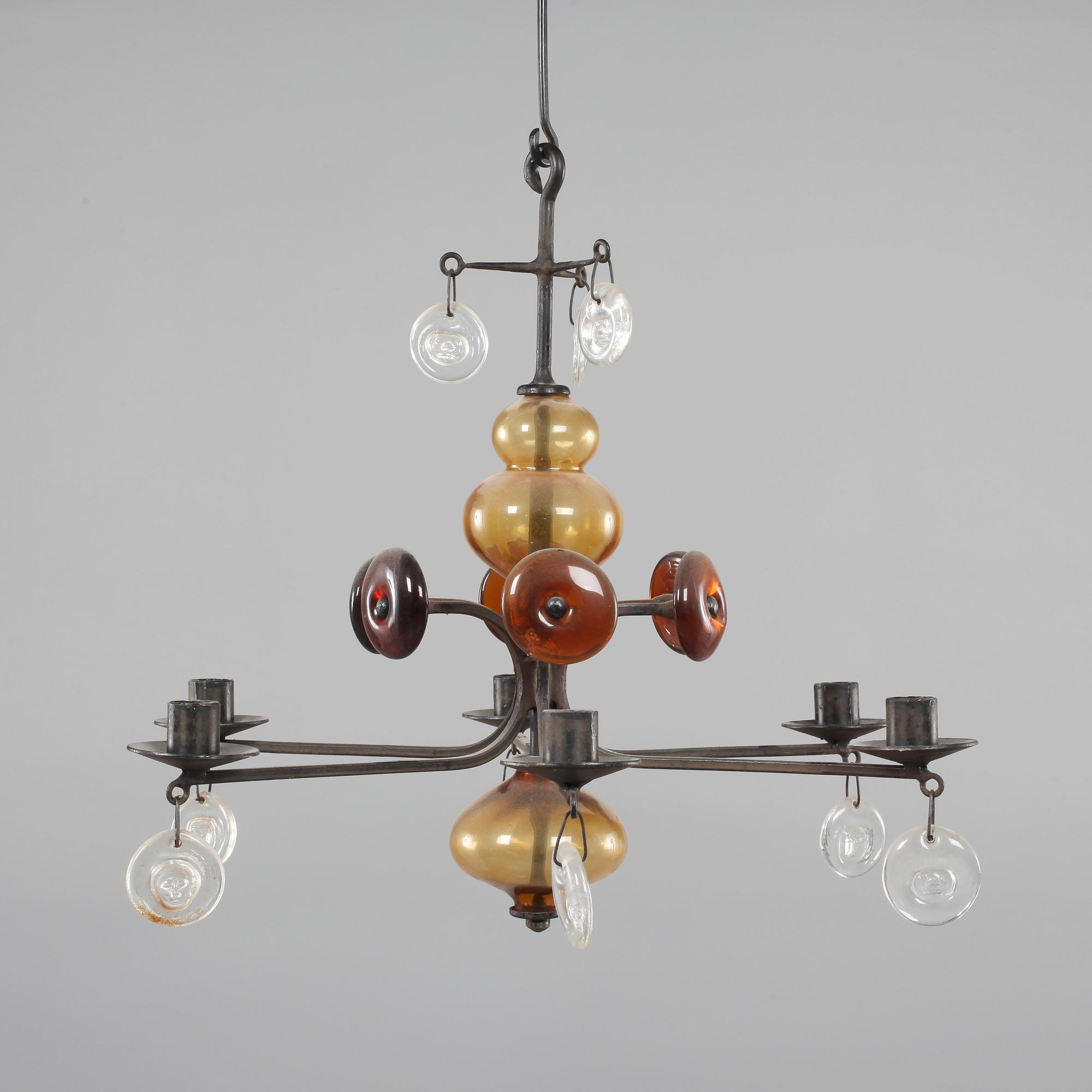 LJUSKRONA, Erik Höglund, 1960/70-tal. Höjd 42 cm.