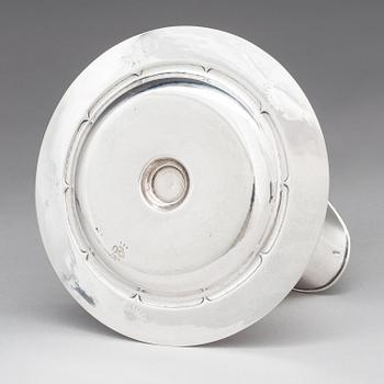 Georg Jensen, såsskål, silver, design nr 328, Köpenhamn 1919. Svenska kontrollstämplar GABF.