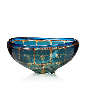 10. Sven Palmqvist, a "Ravenna" glass bowl, Orrefors, Sweden 1972.