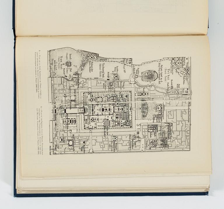 BOK, en volym. Osvald Siren, The Imperial Palaces of Peking. Paris och Bryssel, MCMXXVI.
