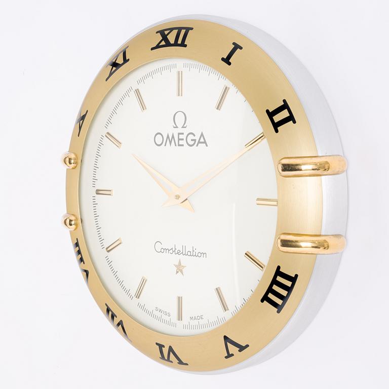 Omega, "Constellation", wall clock, approx. 50 cm.