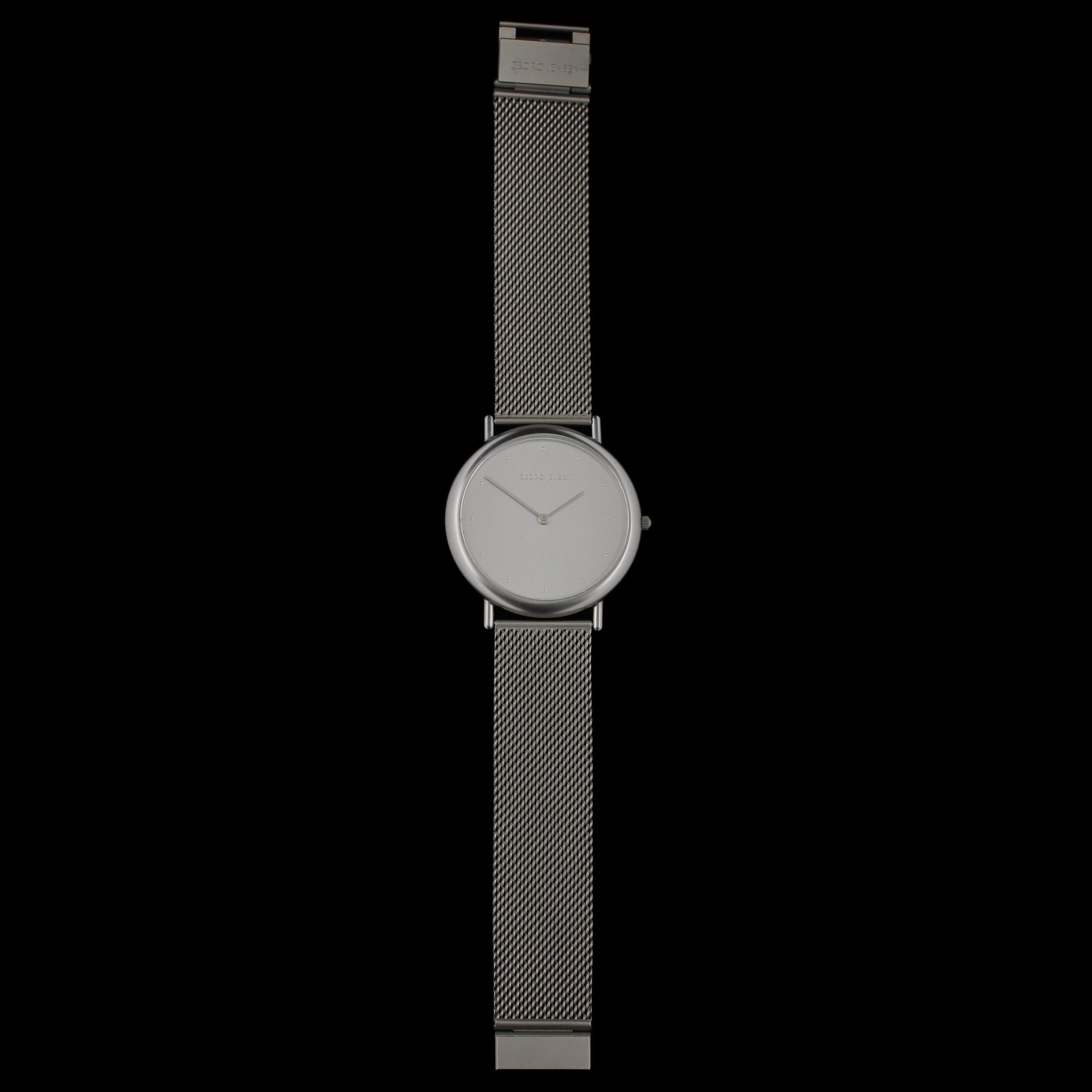 ARMBANDSUR, stål, Georg Jensen, 1900-talets slut.