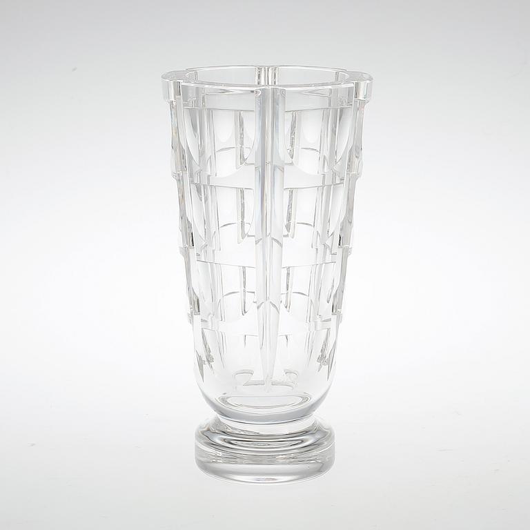 VAS, glas, "Tusen fönster", Simon Gate, Orrefors, modellen formgiven 1934.