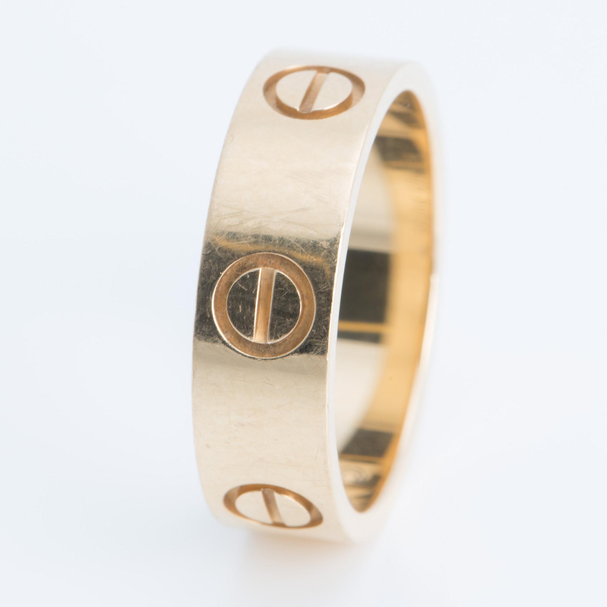 CARTIER, "Love", ring, 18K guld.
