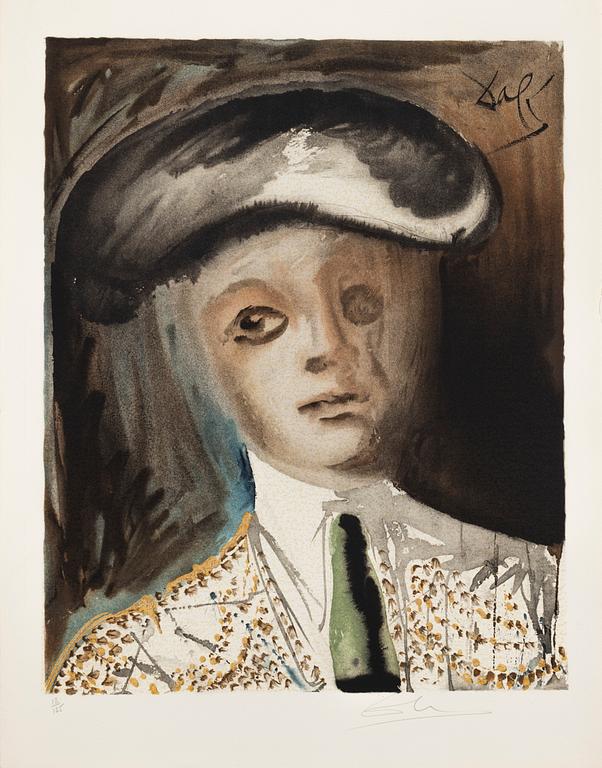Salvador Dalí, "Portrait of the Bullfighter Hero, Escamillo" ur "Carmen".