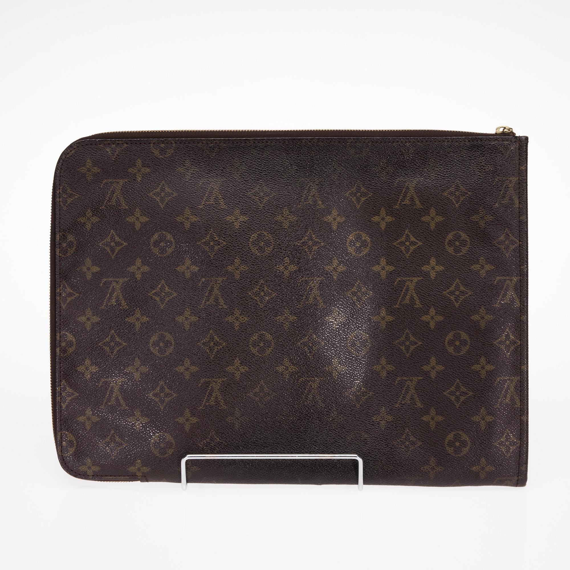 ATTACHÉVÄSKA, "Poche Documents", Louis Vuitton.