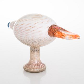 OIVA TOIKKA, a glass sculpture signed O. Toikka Nuutajärvi Pale Male 224/1000.