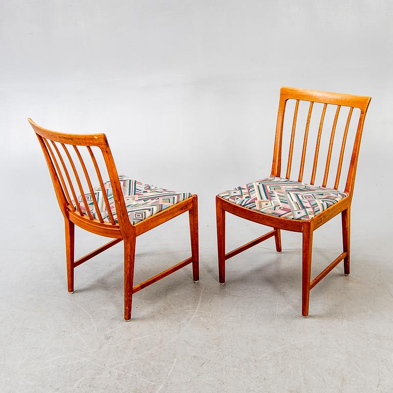 Bertil Fridhagen, stolar, 4 st, Bodafors, 1960-tal.