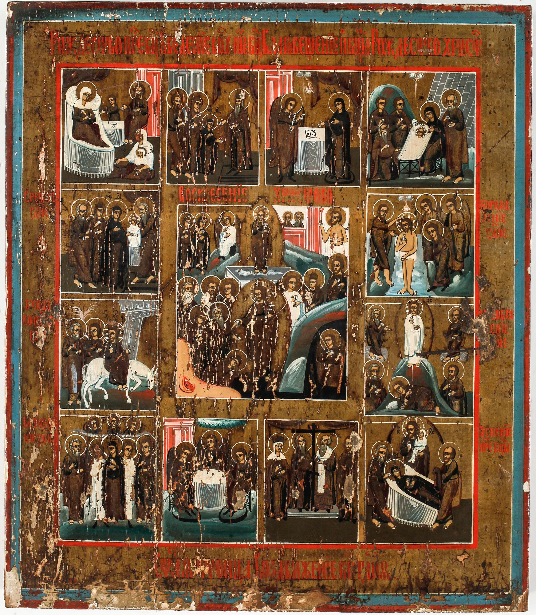 IKON, Ryssland, 1800-tal.