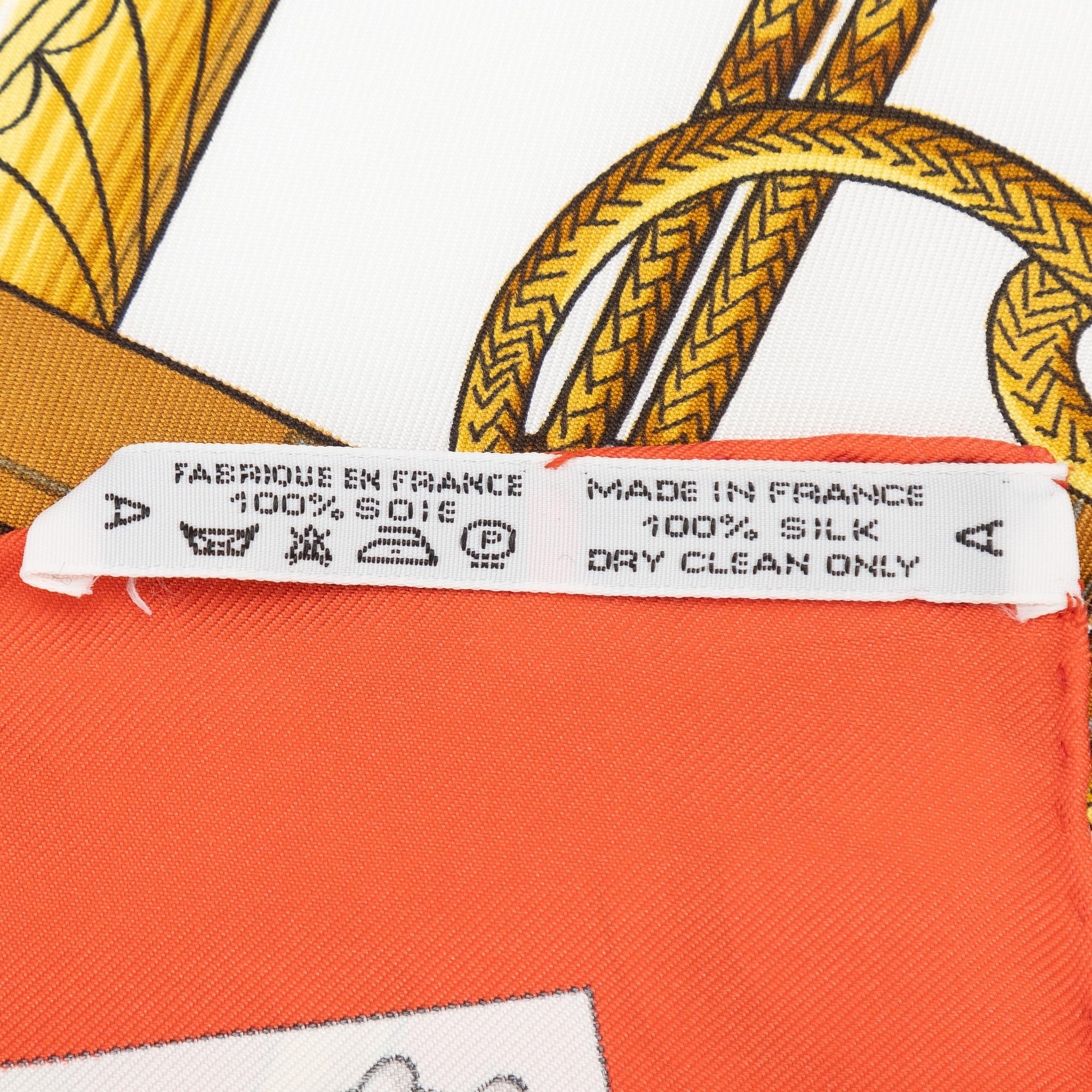 Hermès, scarf, "Cliquetis".